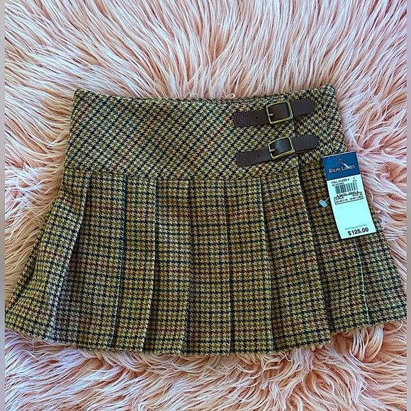 NWT Ralph Lauren Girls Size 5 Wrap Skirt pristine condition - Picture 1 of 6